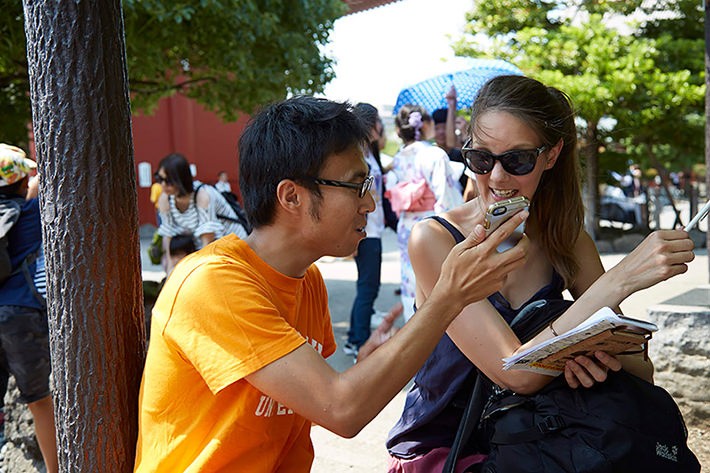 ドイツからの女性です!