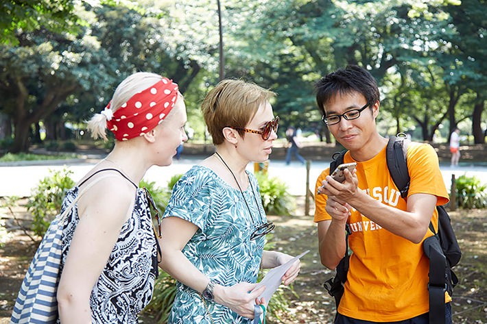 ウクライナからの方々です!