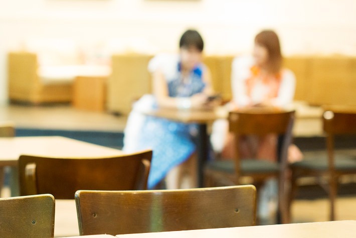 あるカフェで待ち合わせ