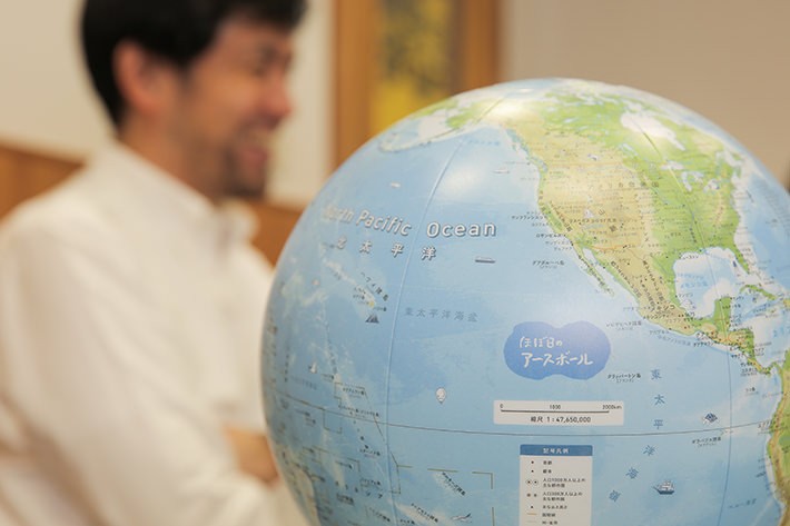 アースボールはみんなと一緒に成長していく