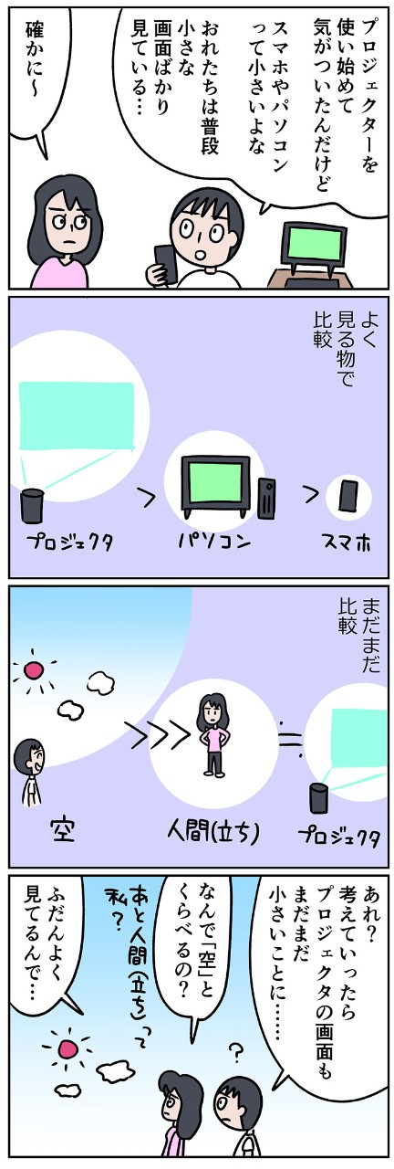 こんなに手軽ならプロジェクターのある生活をおすすめしたい