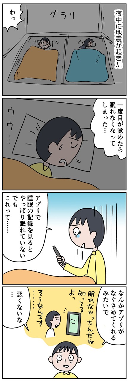 アプリを使って睡眠の質をチェック。いったいどんな結果だったのでしょうか