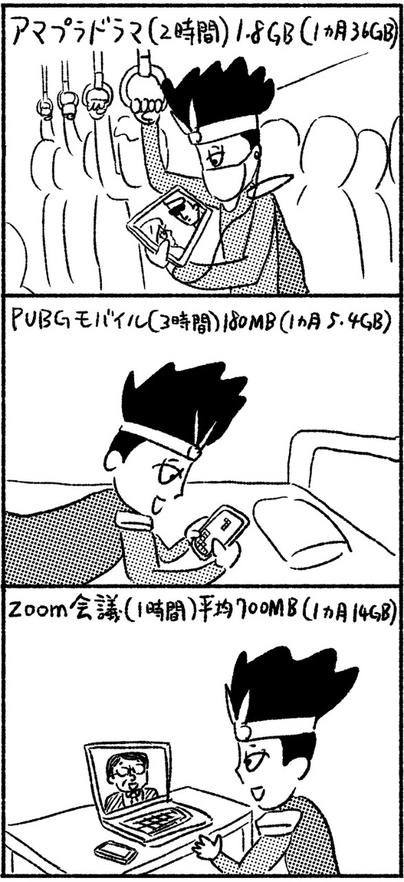 一国一城の主から一転、ギガ難民へ。