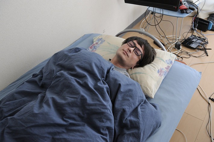 ベッドから出ないモーニングルーティン