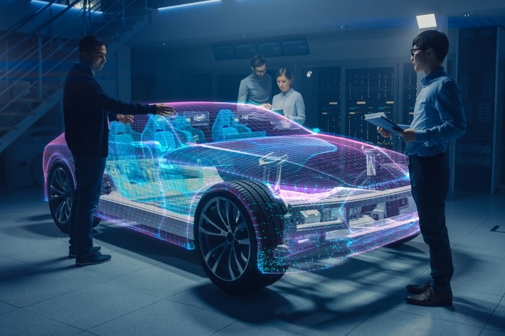 アフィーラはドライバーと対話するEV