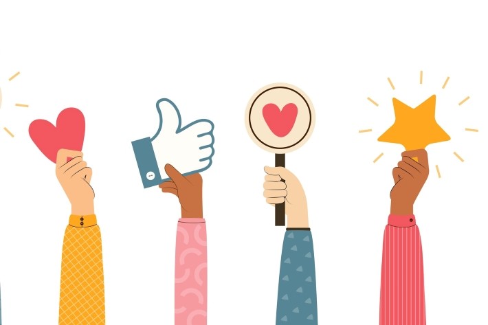 聞く前にレビューをチェックする