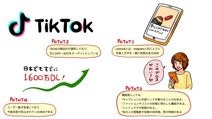 Lemon8記事のポイント