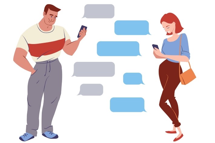 テキスト単体での投稿ができる