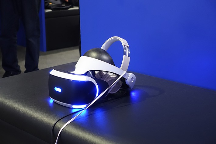 PS VRの展示の様子
