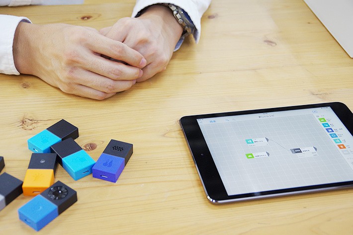 MESHのブロックとiPad