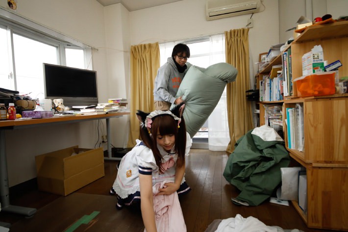 触発されて私も掃除をした!