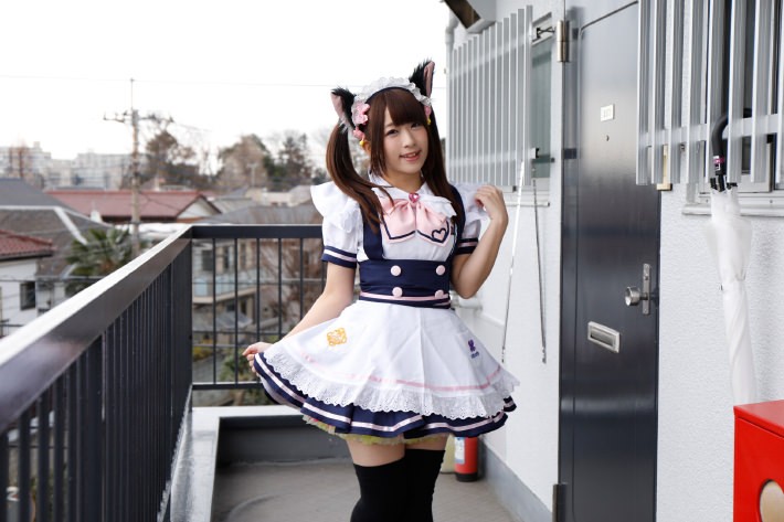 メイドの「ぴぃす」さんに来てもらいました!