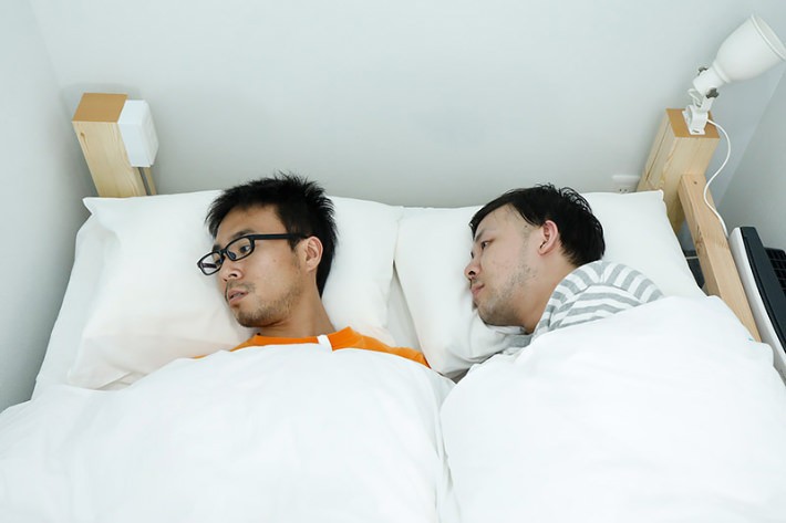 IoTがないと一緒に寝ることになります