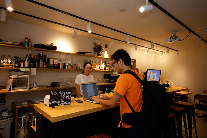 受付もパソコンです!