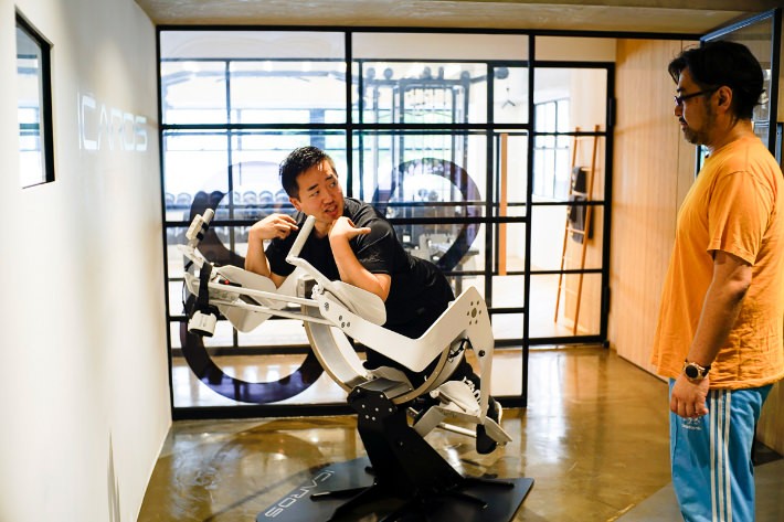 一発で身体の弱点がバレる「ICAROS」