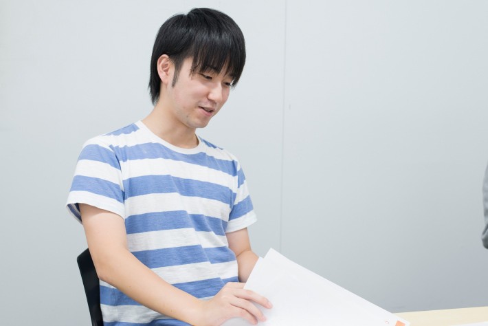 ずっと自信に満ちた表情だったもん!