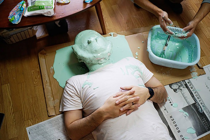 すっごいこぼれている