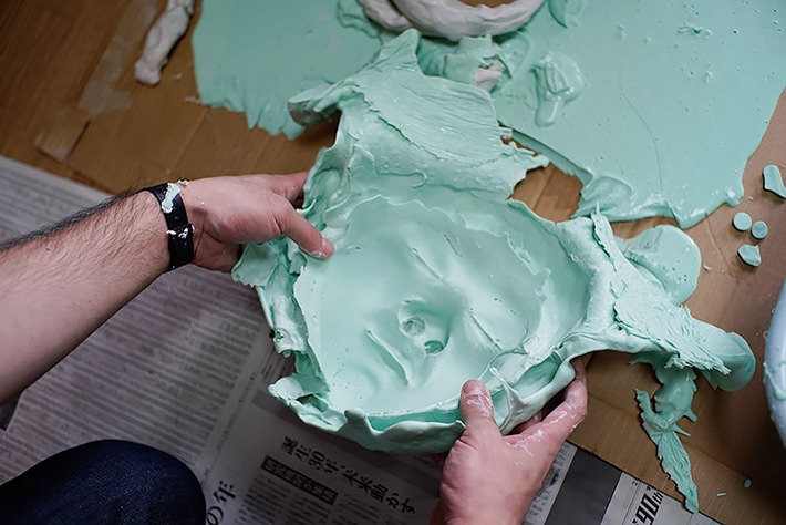 生き写しのような型が完成しました!