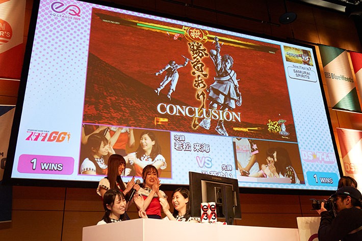 女性タレントならではの華やかさで彩られる「eQリーグ」