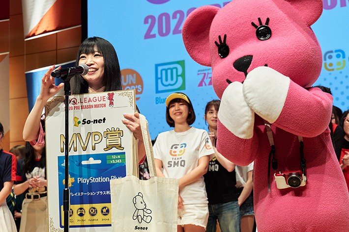 女性タレントならではの華やかさで彩られる「eQリーグ」