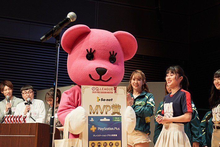 女性タレントならではの華やかさで彩られる「eQリーグ」