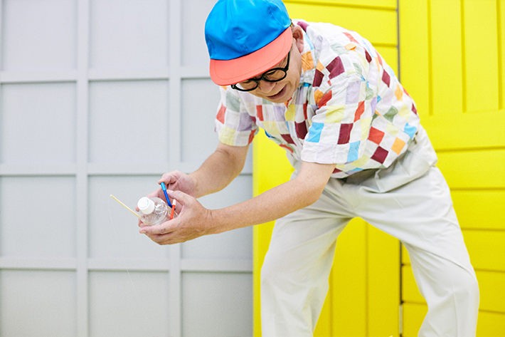 MESHをコース上に配置してレーススタート!