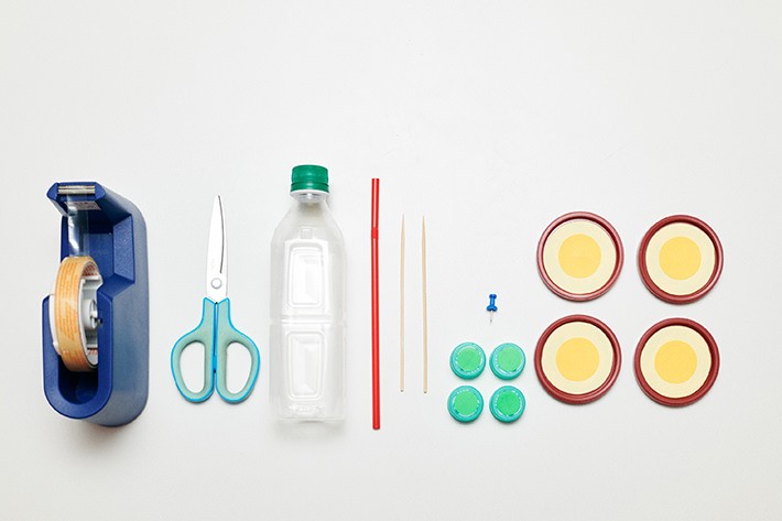 ペットボトルカーの材料