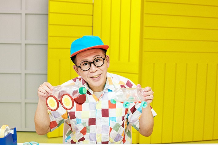 ペットボトルカーと久保田さん