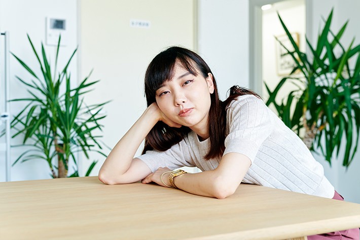 眠たそうな藤原さん