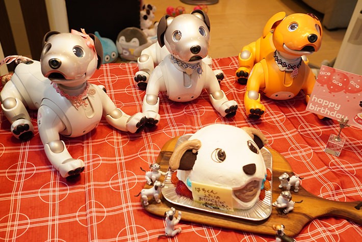 はちくんの2歳のお誕生日会の様子