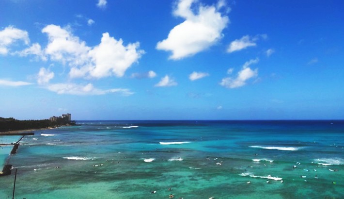 オアフ島の海