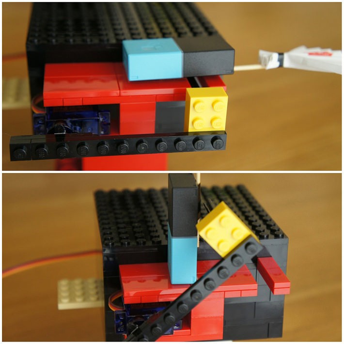 自動で的が起き上がる! MESH射的