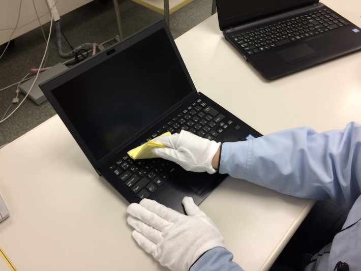 て拭き方にもひとつポイントが