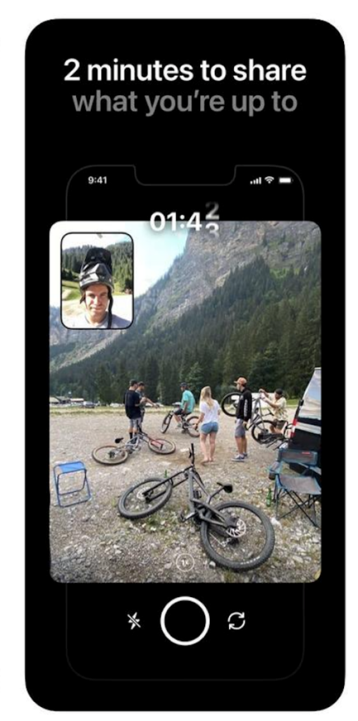 実際の投稿画面