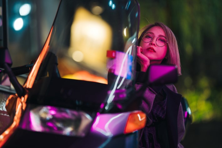 2050年の東京をテーマにしたソニーの展示会