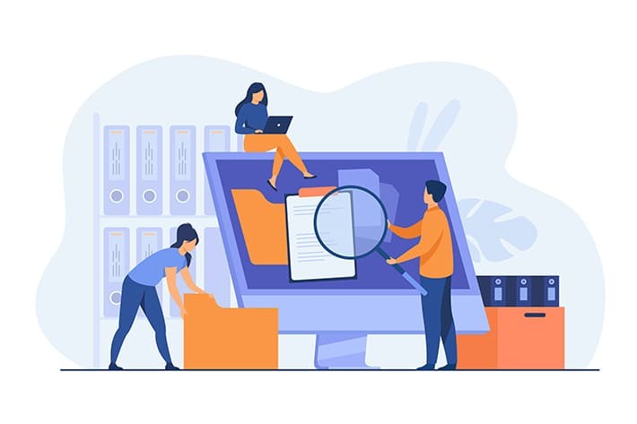 ストレージのデータを管理する人々