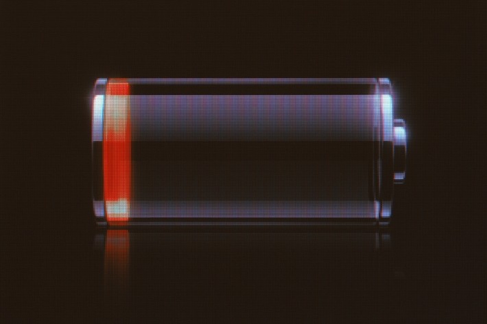 バッテリーの持ちが悪い