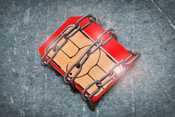 端末のSIMロック状態を確認する