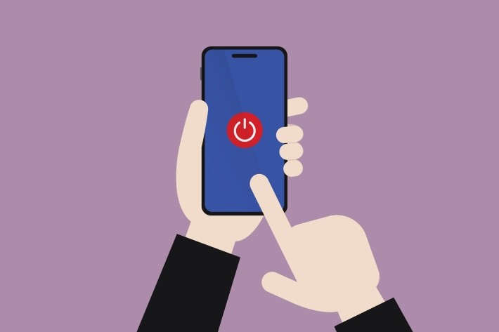 端末を再起動する