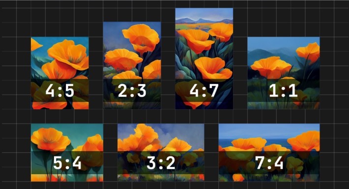 Midjourneyパラメータ例