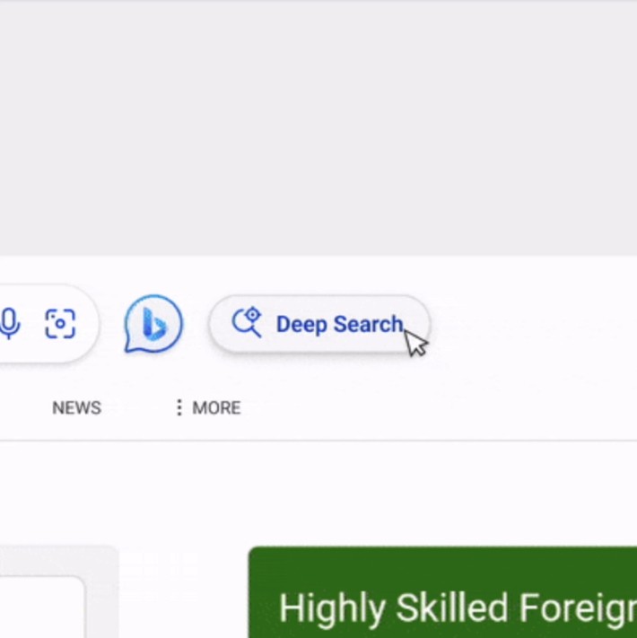 Deep Search(詳細検索)