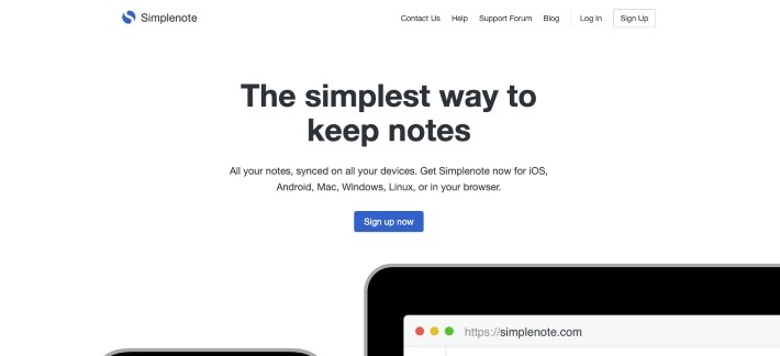 Simplenote(シンプルノート)